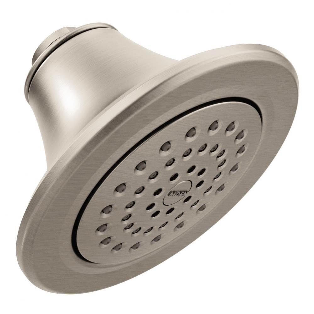 Icon 5-7/8&apos;&apos; One-Function Showerhead with 2.5 GPM Flow Rate, Brushed Nickel