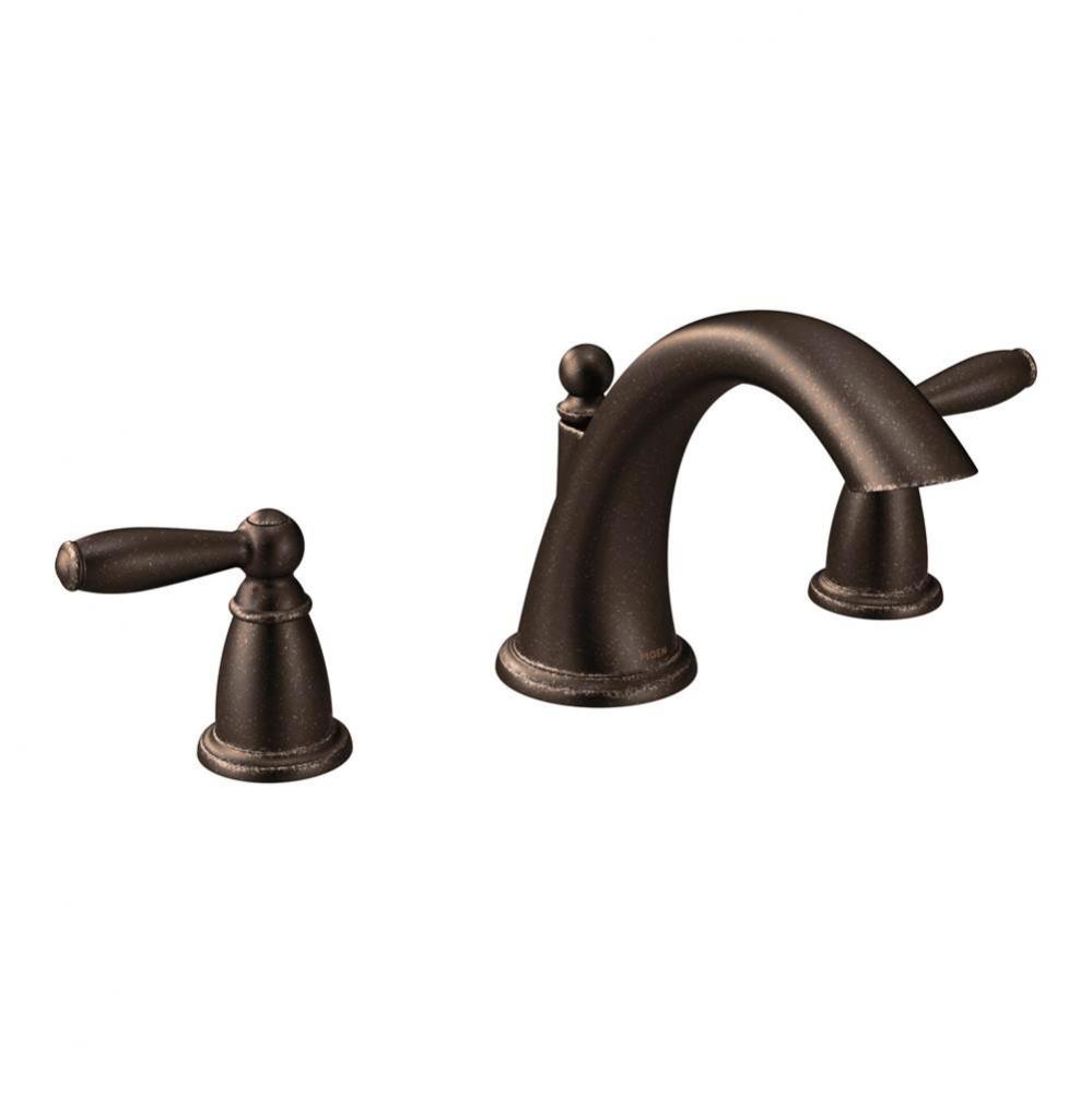 Brantford 2-Handle Deck-Mount Roman Tub Faucet Trim Kit in Oil Rubbed Bronze (Valve Sold Separatel