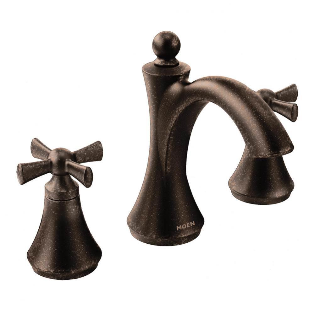 Wynford 8 in. Widespread 2-Handle High-Arc Bathroom Faucet in Oil Rubbed Bronze