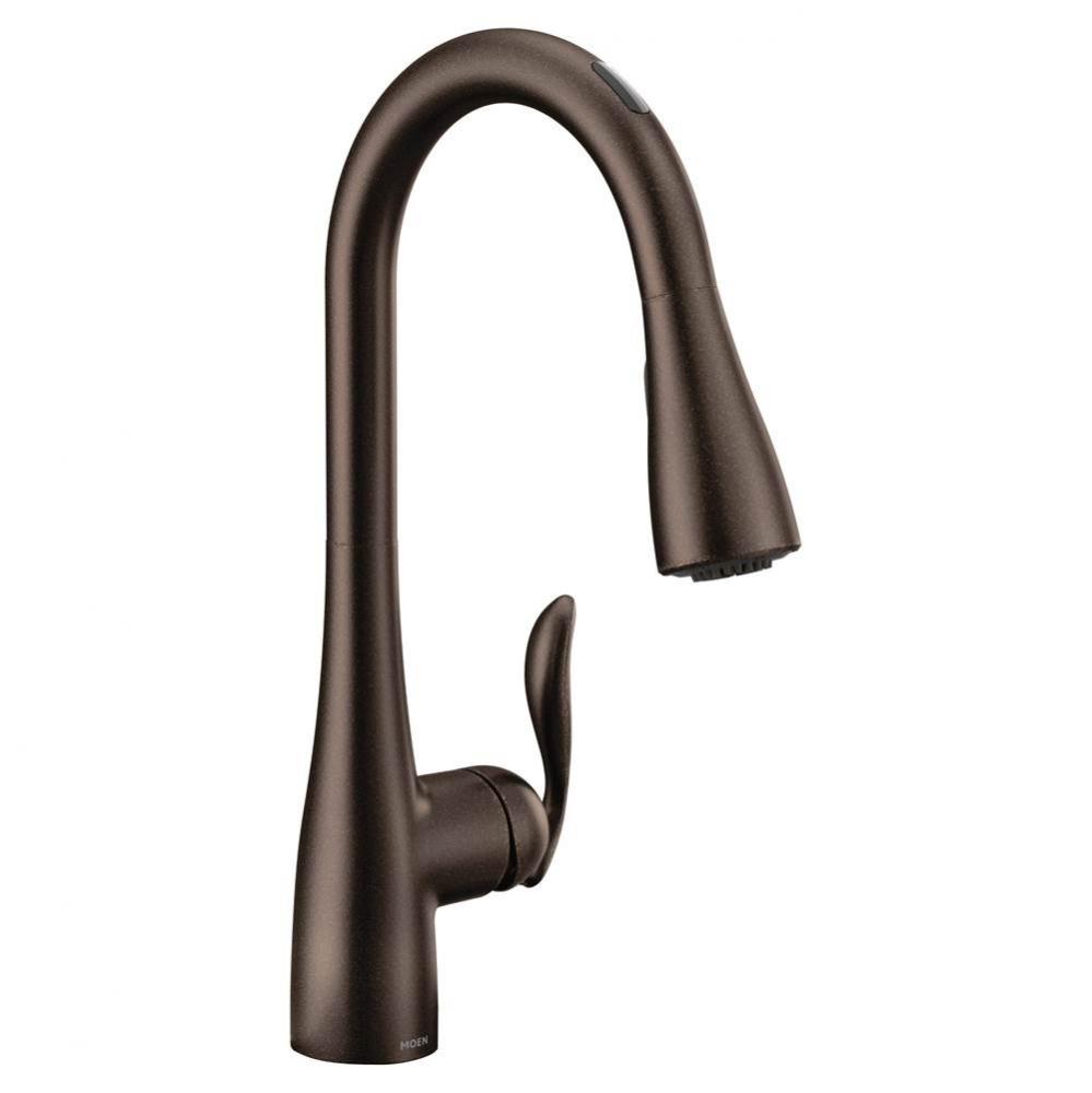 Arbor Smart Faucet Touchless Pull Down Sprayer Kitchen Faucet with Voice Control and Power Boost,