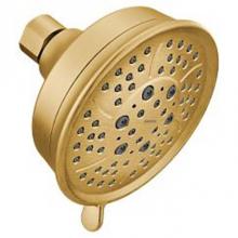 Moen 3638EPBG - Brushed gold four-function 4-3/8'' diameter spray head eco-performance showerhead