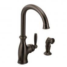 Moen 7735ORB - Oil rubbed bronze one-handle kitchen faucet