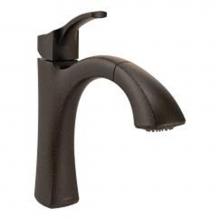 Moen 9125ORB - Oil rubbed bronze one-handle pullout kitchen faucet