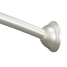 Moen CSR2166BN - Brushed Nickel 6' Curved Shower Rod