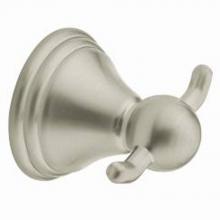 Moen DN8403BN - Brushed Nickel Double Robe Hook