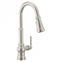 Moen FS72003SRS - Spot Resist Stainless One-Handle Pulldown Kitchen Faucet