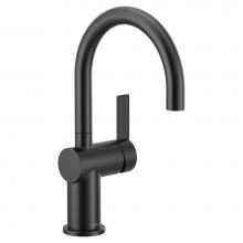 Moen 5622BL - Cia Single Handle Bar Faucet in Matte Black