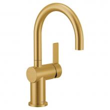 Moen 5622BG - Cia Single Handle Bar Faucet in Brushed Gold
