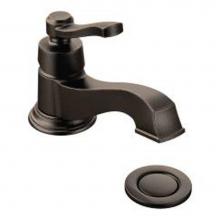 Moen S6202ORB - Oil rubbed bronze one-handle bathroom faucet