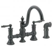 Moen S713WR - Wrought iron two-handle kitchen faucet