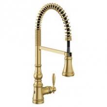 Moen S73104EWBG - Brushed Gold One-Handle Pulldown Kitchen Faucet