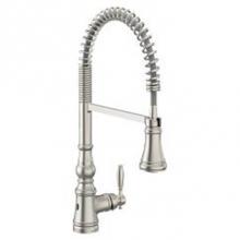 Moen S73104EWSRS - Spot Resist Stainless One-Handle Kitchen Faucet