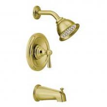 Moen T2113P - Polished brass Posi-Temp tub/shower