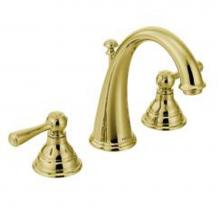 Moen T6125P - Polished brass two-handle bathroom faucet