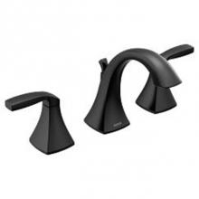 Moen T6905BL - Matte black two-handle bathroom faucet