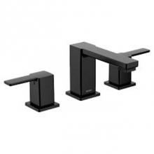Moen TS6721BL - Matte black two-handle bathroom faucet
