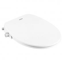 Moen EB500-R - 2-Series Standard Electric Add-On Bidet Toilet Seat for Round Toilets in White