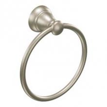 Moen Y2686BN - Brushed Nickel Towel Ring