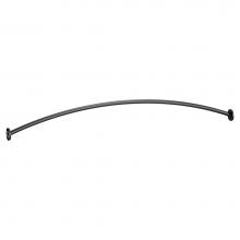 Moen CSR2145BL - Matte Black 5' Curved Shower Rod