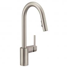 Moen 7565SRS - Align One-Handle Modern Kitchen Pulldown Faucet with Reflex and Power Clean Spray Technology, Spot