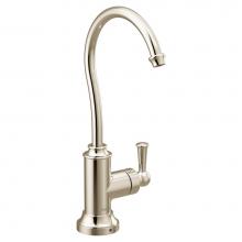 Moen S5510NL - Sip Traditional Cold Water Kitchen Beverage Faucet with Optional Filtration System, Polished Nicke
