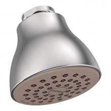 Moen 6300 - One-Function 2 1/2-Inch Diameter Spray Head Standard Showerhead, Chrome