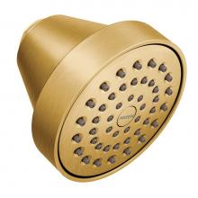 Moen 6399EPBG - One-Function 3-5/8'' Diameter Round Spray Head, Brushed Gold