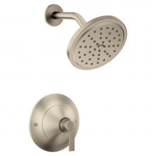 Moen TS2202EPBN - Doux 1-Handle Eco-Performance Posi-Temp Shower Faucet Trim Kit in Brushed Nickel (Valve Sold Separ