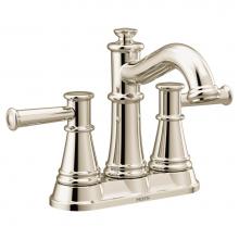 Moen 6401NL - Belfield Two-Handle Centerset Bathroom Faucet, Polished Nickel