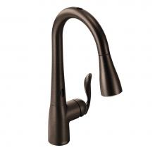 Moen 7594EORB - Arbor Motionsense Two-Sensor Touchless One-Handle Pulldown Kitchen Faucet Featuring Power Clean, O