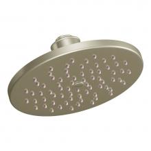 Moen S6360EPBN - 8'' Eco-Performance Single-Function Rainshower Showerhead with Immersion Technology, Bru