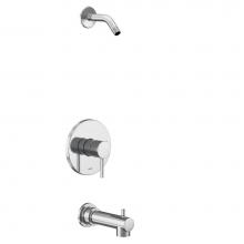 Moen UT2193NH - Align M-CORE 2-Series 1-Handle Tub and Shower Trim Kit in Chrome (Valve Sold Separately)