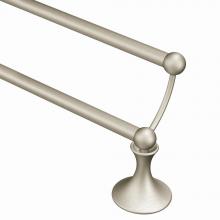 Moen DN7722BN - Brushed Nickel 24'' Double Towel Bar