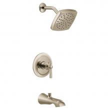 Moen UTS3913NL - Flara M-CORE 3-Series 1-Handle Tub and Shower Trim Kit in Polished Nickel (Valve Sold Separately)