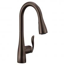 Moen 7594EVORB - Arbor Smart Faucet Touchless Pull Down Sprayer Kitchen Faucet with Voice Control and Power Boost,