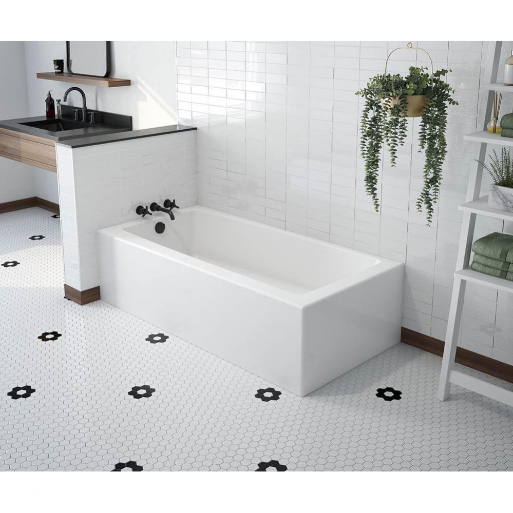 Mackenzie Corner Access 6030 AcrylX Corner Left-Hand Drain Bathtub in White