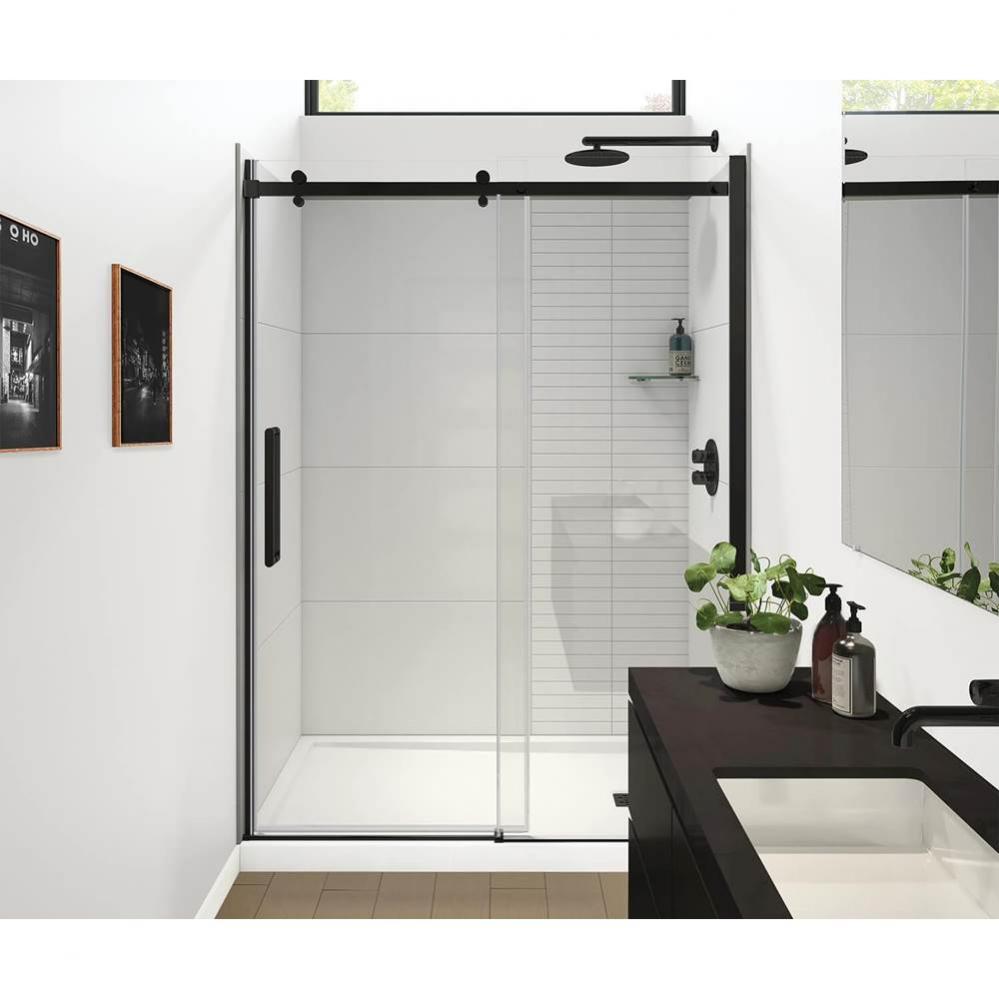 Halo Pro GS 56  1/2-59 X 78 3/4 in. 8mm Sliding Shower Door for Alcove Installation with GlassShie