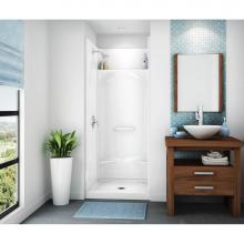 Maax 145019-000-002-593 - KDS 3232 AFR AcrylX Alcove Center Drain Four-Piece Shower in White