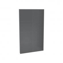 Maax 103421-306-515-000 - Utile 48 in. Composite Direct-to-Stud Back Wall in Erosion Charcoal