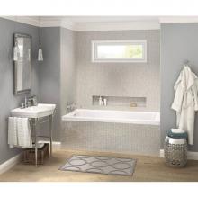 Maax 106201-000-001-111 - Pose 6032 IF Acrylic Alcove Left-Hand Drain Bathtub in White