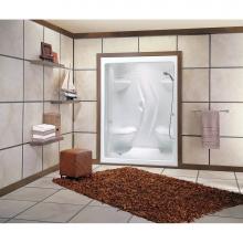 Maax 101141-000-001-110 - Stamina 60-I 60 x 36 Acrylic Alcove Left-Hand Drain One-Piece Shower in White