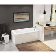 Maax 410025-000-001-153 - ModulR 6032 IF (With Armrests) Acrylic Corner Right Left-Hand Drain Bathtub in White