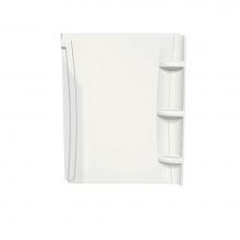 Maax 105070-000-001 - 42 in. x 1.5 in. x 72 in. Direct to Stud Back Wall in White