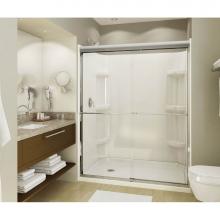 Maax 105666-R-000-001 - MAAX 59.75 in. x 36.25 in. x 4.125 in. Rectangular Alcove Shower Base with Right Drain in White