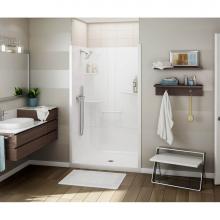 Maax 107005-R-000-001 - ALLIA SH-4834 Acrylic Alcove Center Drain One-Piece Shower in White