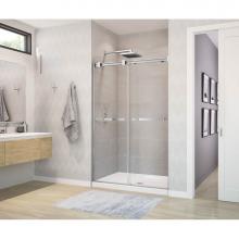 Maax 136271-900-084-000 - Duel 44-47 x 70 1/2-74 in. 8 mm Sliding Shower Door for Alcove Installation with Clear glass in Ch