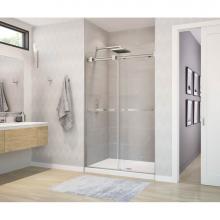 Maax 136271-900-305-000 - Duel 44-47 x 70 1/2-74 in. 8 mm Sliding Shower Door for Alcove Installation with Clear glass in Br