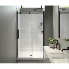 Maax 138950-900-340-000 - Halo Pro 44 1/2-47 x 78 3/4 in. 8mm Sliding Shower Door for Alcove Installation with Clear glass i