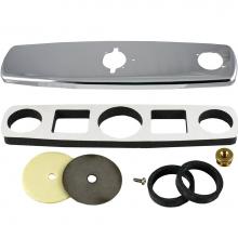 Sloan 3365603 - ETF433A CP TRIM PLATE KIT 8 IN CENT 3 HL