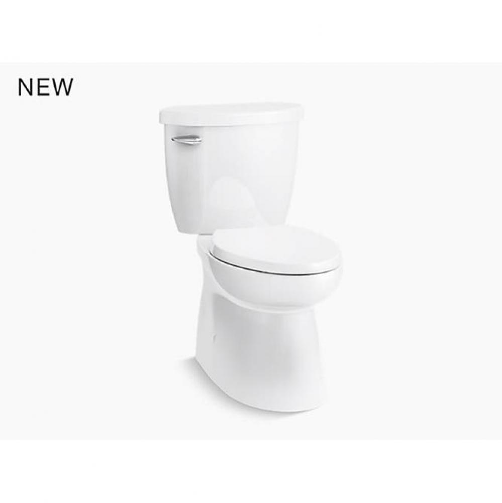 Brella™ Comfort Height&#xae; Two-piece elongated 1.28 gpf chair height toilet